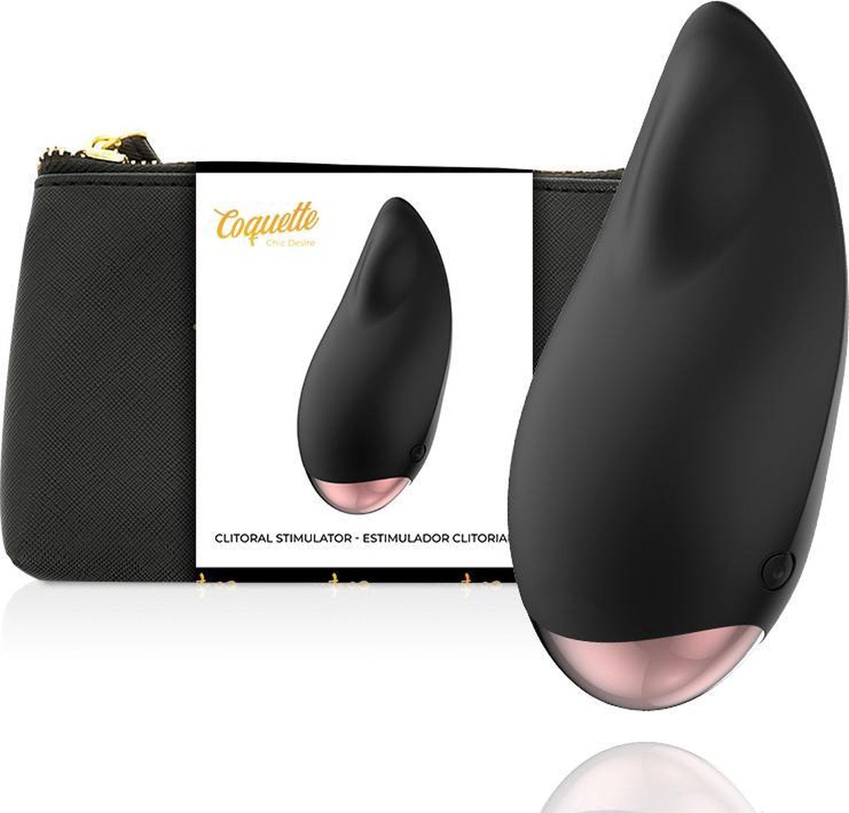 Chic Desire | Clitoris Stimulator | Zwart/Goud | COQUETTE