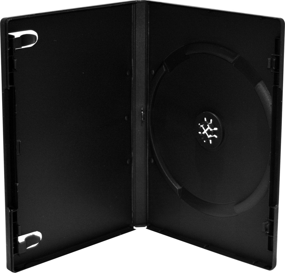 MediaRange DVD doosje 50pcs Single zwart