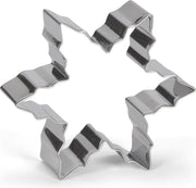 Patisse Uitsteekvorm Sneeuwvlok 8 Cm Rvs Zilver