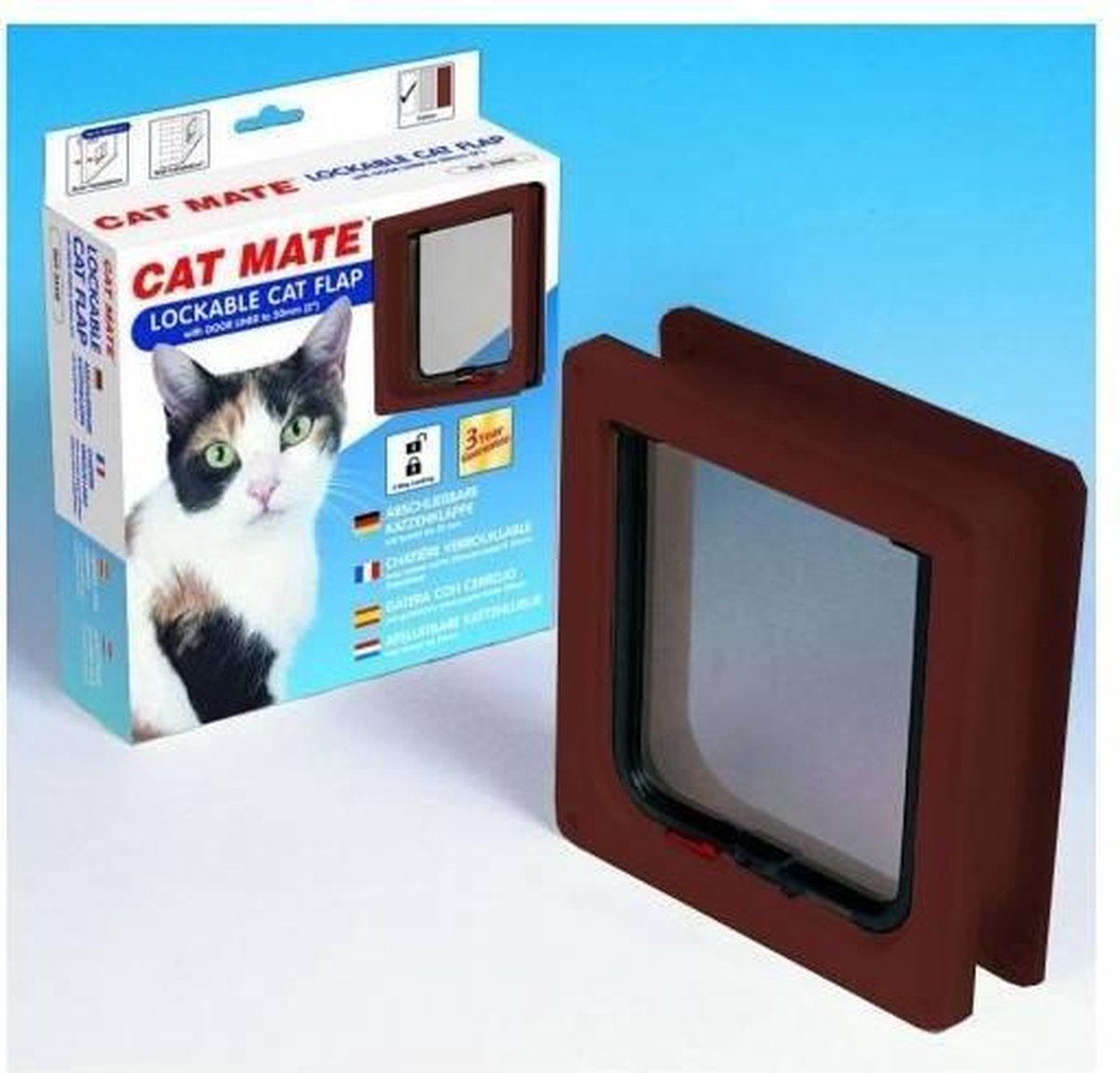 Catmate Kattenluik 304 Bruin