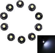 10 STKS 0.5 W T4.2 Wedge Instrumentenpaneel LED Licht Dashboard Gauge Cluster Indicator Lamp (Wit Licht)