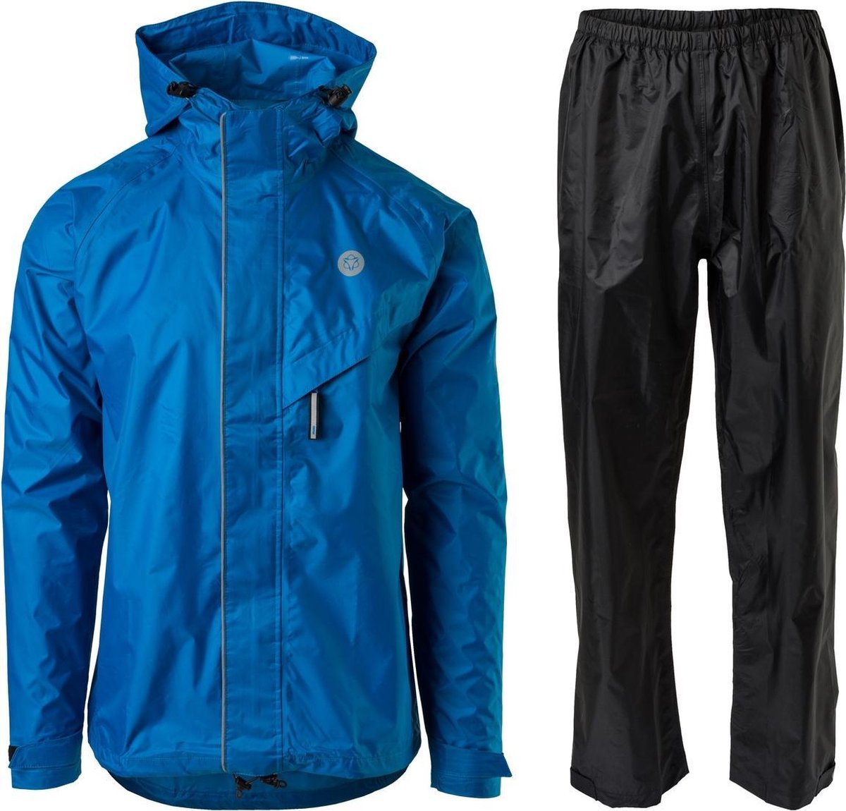 AGU Passat Regenpak Essential - Blauw - XS