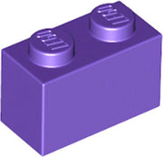LEGO 3004 Steen 1x2 Donker Paars (100 stuks)