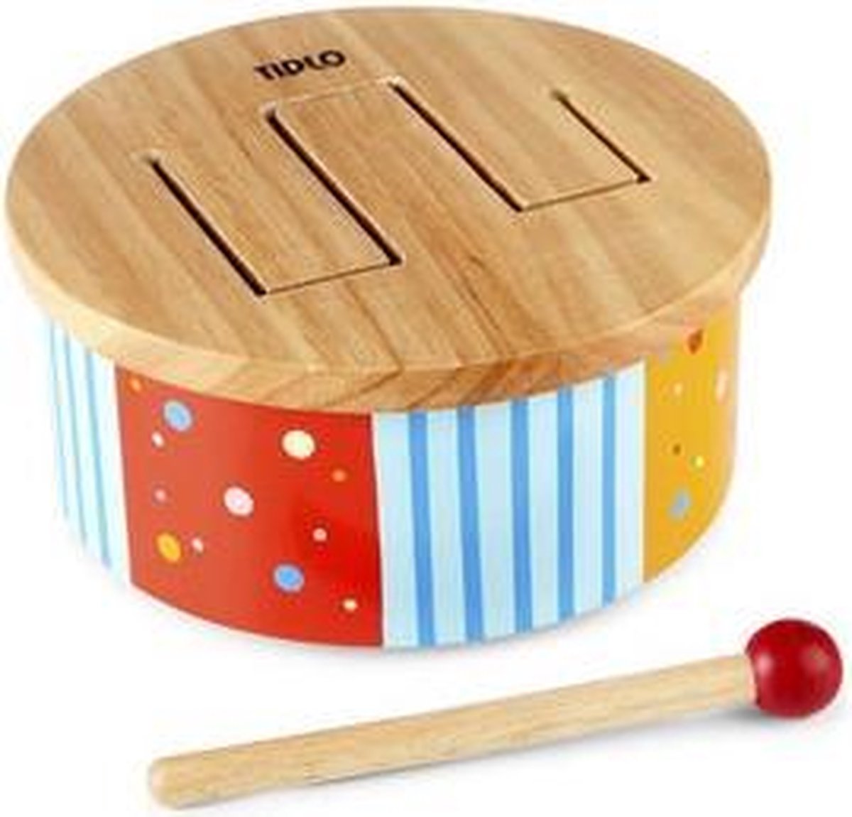 Tidlo Houten Regenboog Trom