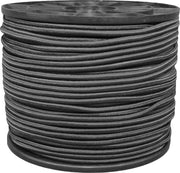 100 mtr - Elastiekkoord - koord - zwart 8 mm - haspel