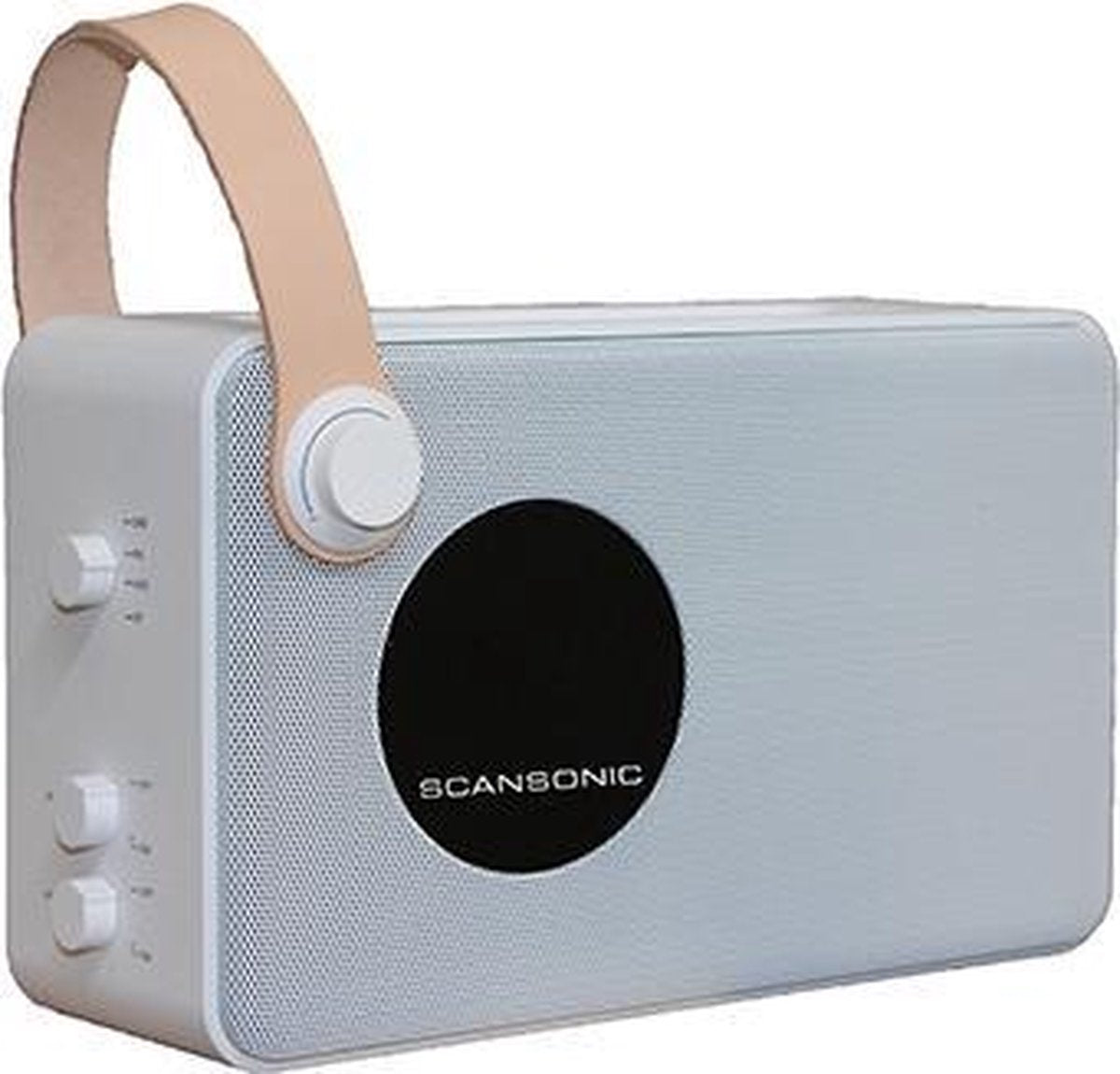 Scansonic PA4600-W Draagbaar Digitaal Wit radio
