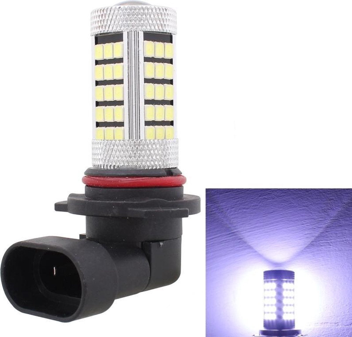 2 STKS 9006 12.6 W 630LM 6500 K Wit Licht 2835 SMD 66 LED Auto Mistlamp