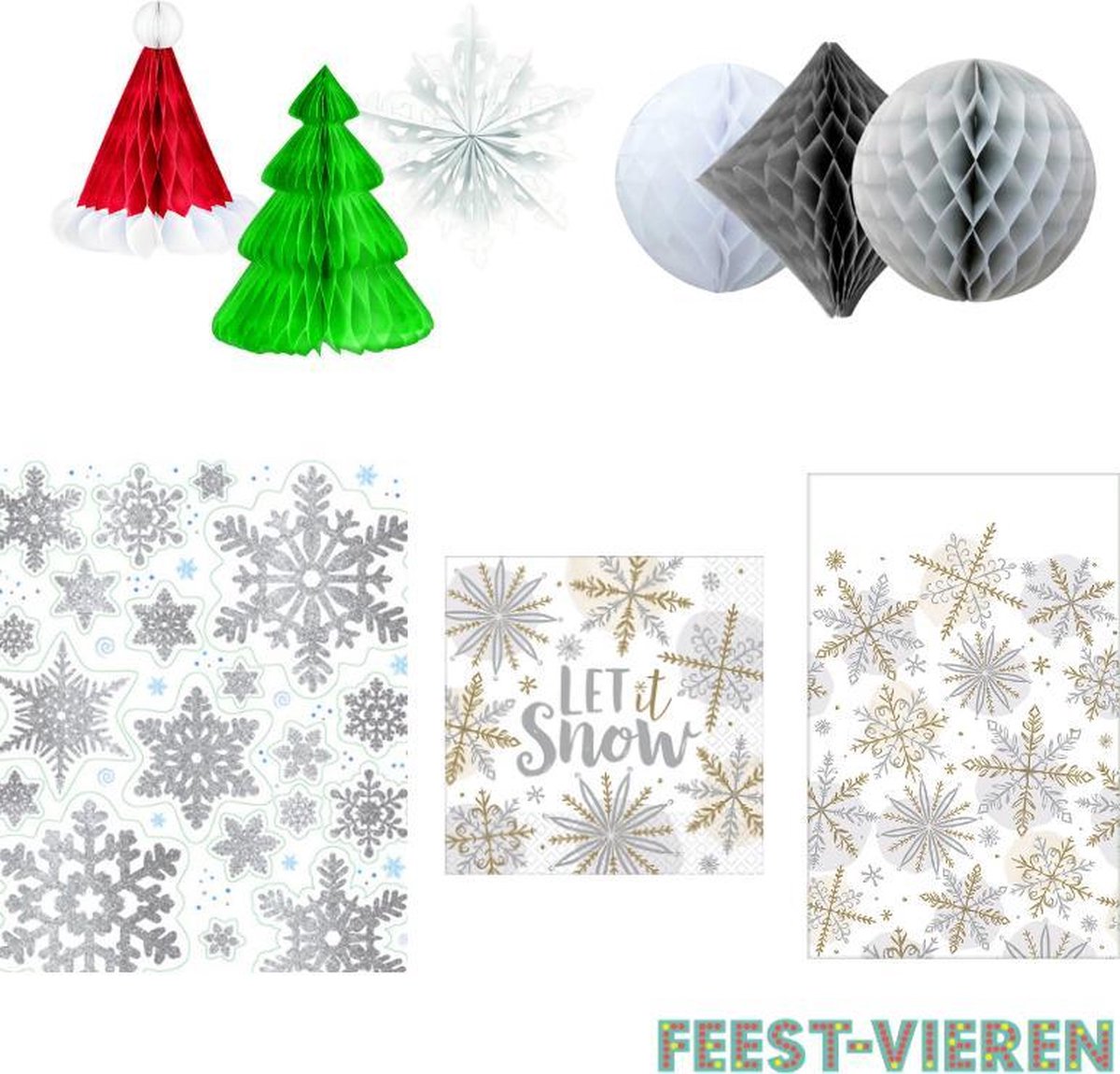 Kerst decoratie set