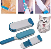 Pluizenborstel met Mini Borstel -Dier Haar Verwijderaar - Katten en Honden Borstel - Dubbelzijdig - Kledingborstel - Kledingroller - - Haarvanger - Kattenhaar Verwijderaar - Hondenhaar verwijderaar