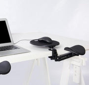 Ergorest met 13 cm schelp zwart
