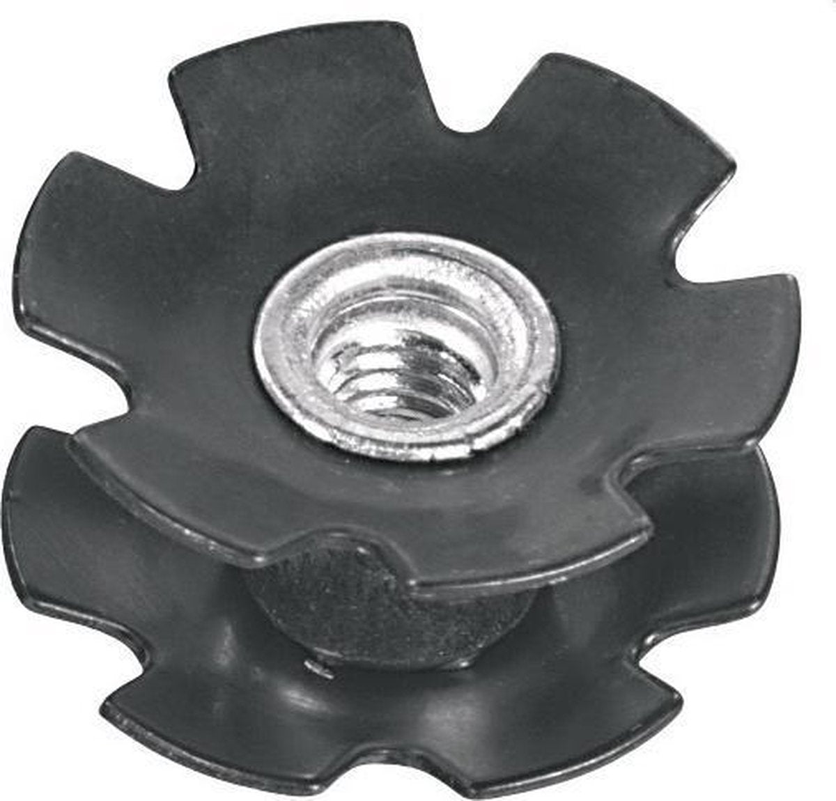 Balhoofdplugklauw Ergotec 1-1/8" - zwart