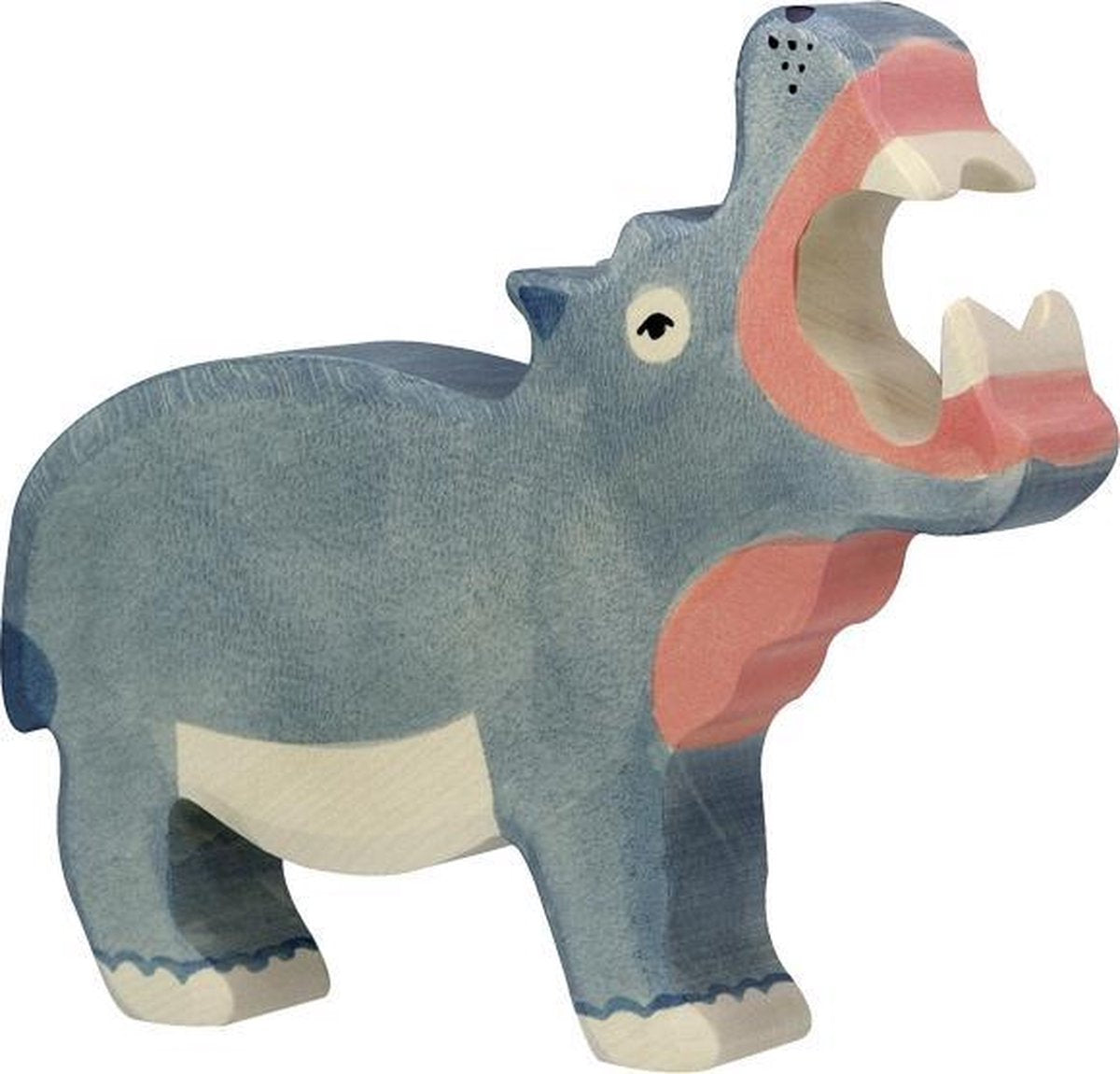 Holztiger Hippopotamus