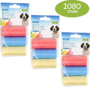 Nobleza 48KVB - Hondenpoepzakjes - 1080 stuks - 31.5 x 21 cm - Gekleurd
