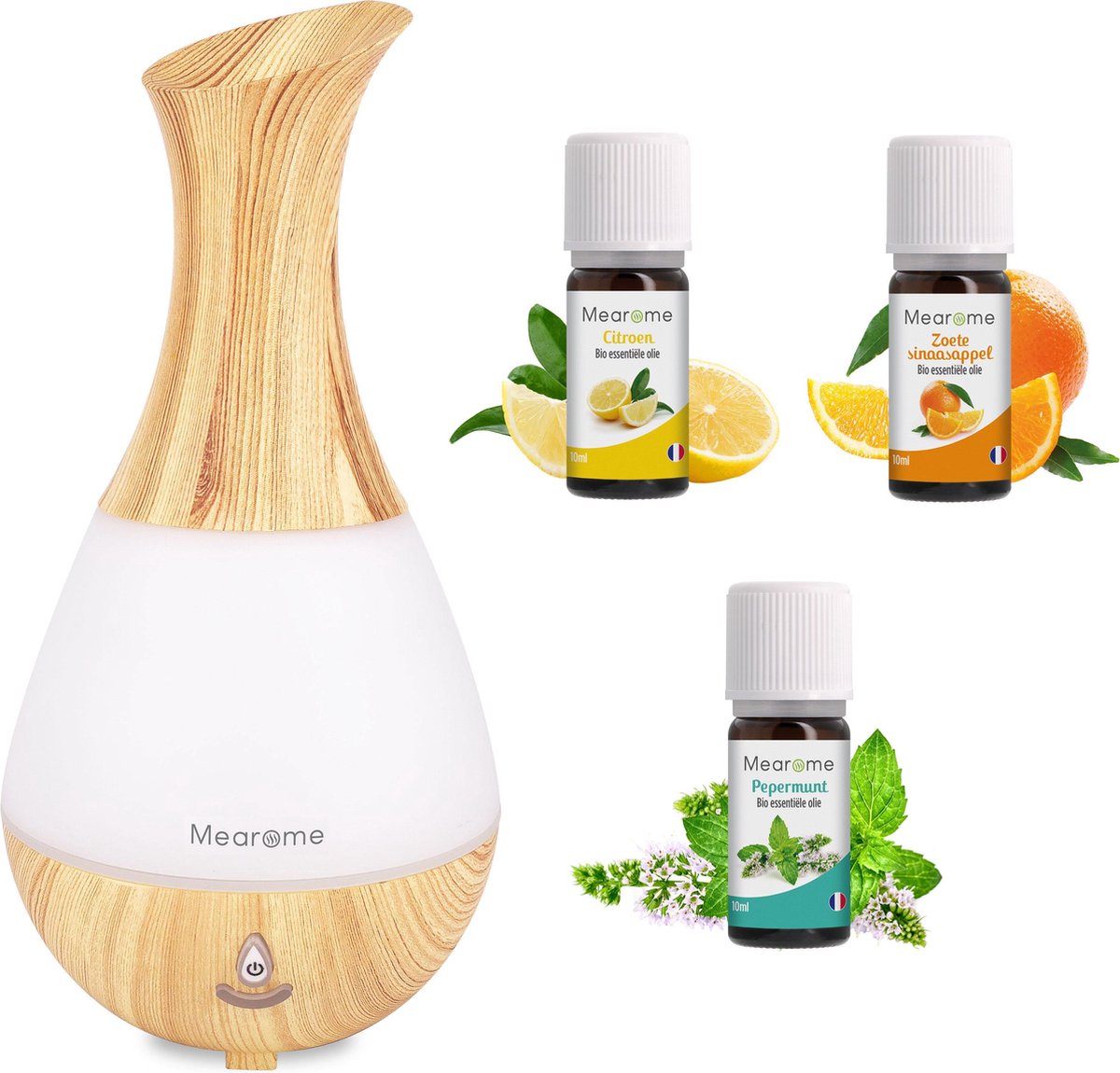 Aroma Diffuser - Etherische Olie - Lavandin Super - Eucalyptus - Zoete Sinaasappel