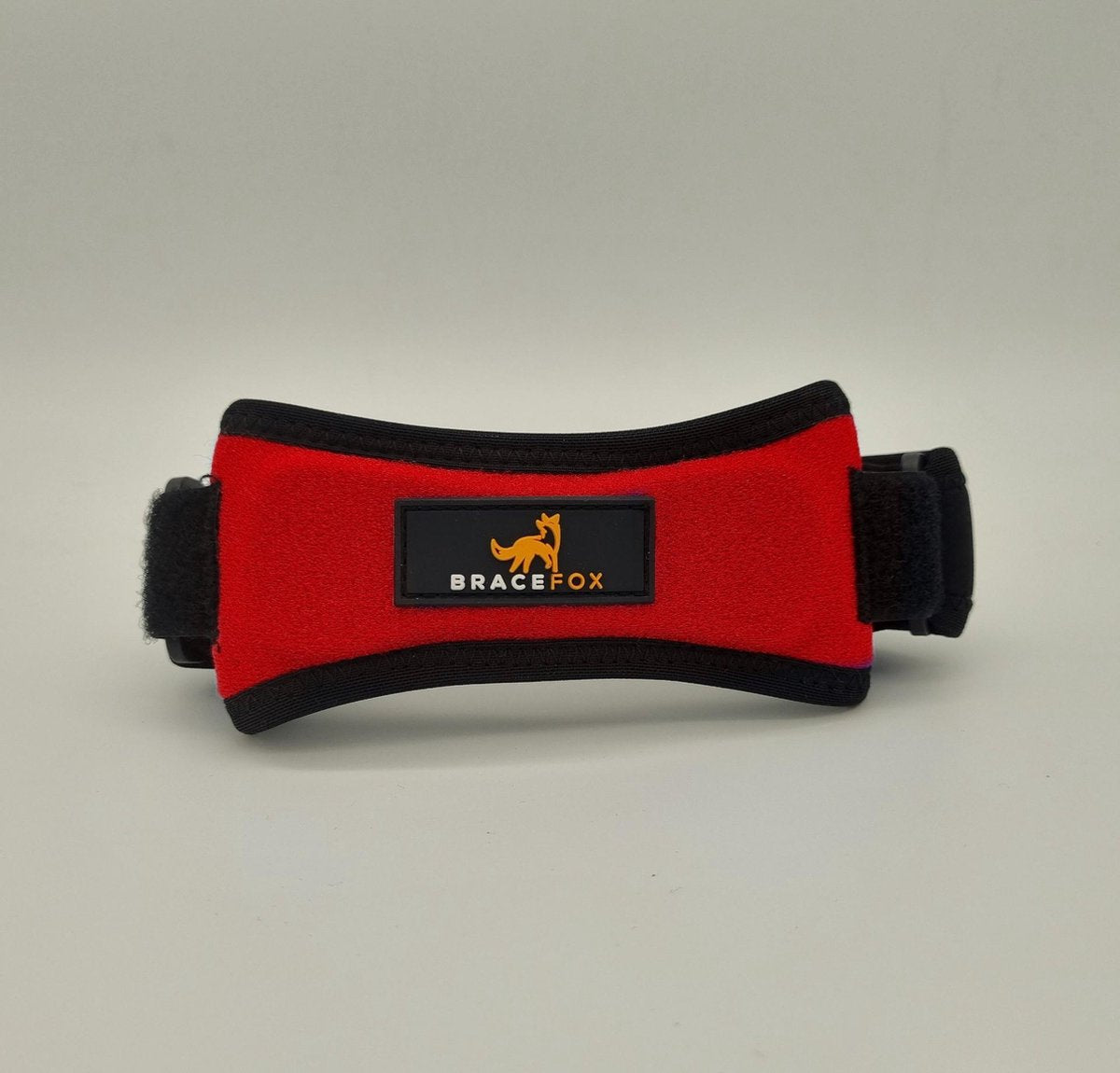 Patella brace | Bracefox™ - Rood - Universele maat