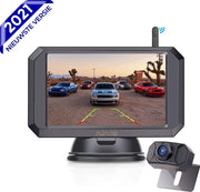 Nince ARC1 Draadloze Achteruitrijcamera Van Hoge Kwaliteit 2021 Model - 5 Inch Digitale Achteruit rijcamera met IR Nachtzicht - 2 Kanaals