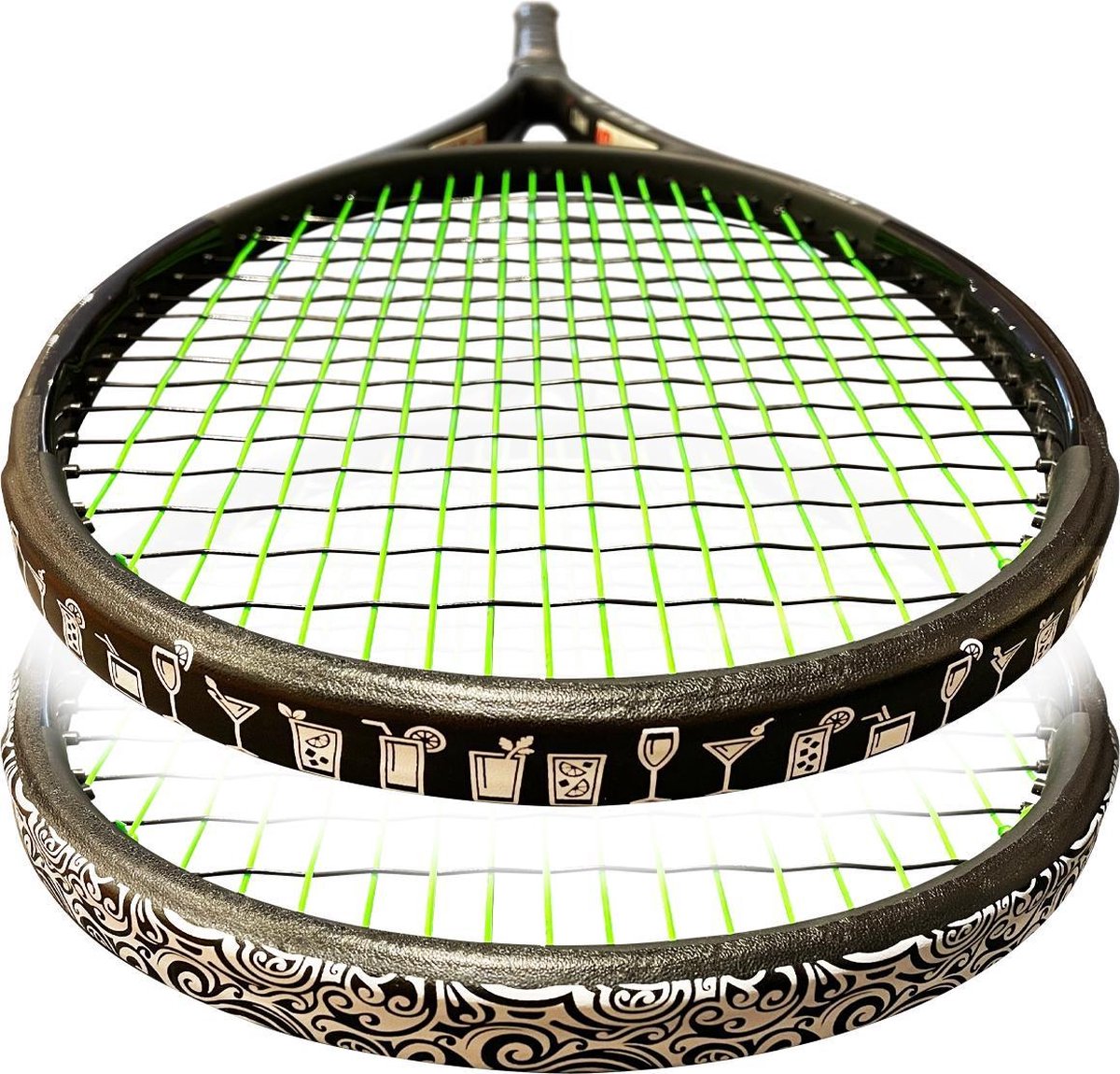 Dempertje.nl - Tennis Toptape - 2 stuks - Drinks + Trible