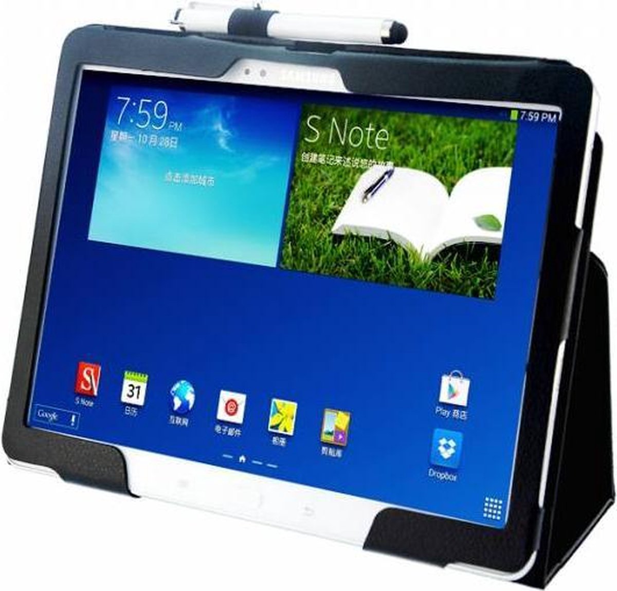 Stand Case voor de Samsung Galaxy Note 10.1 2014