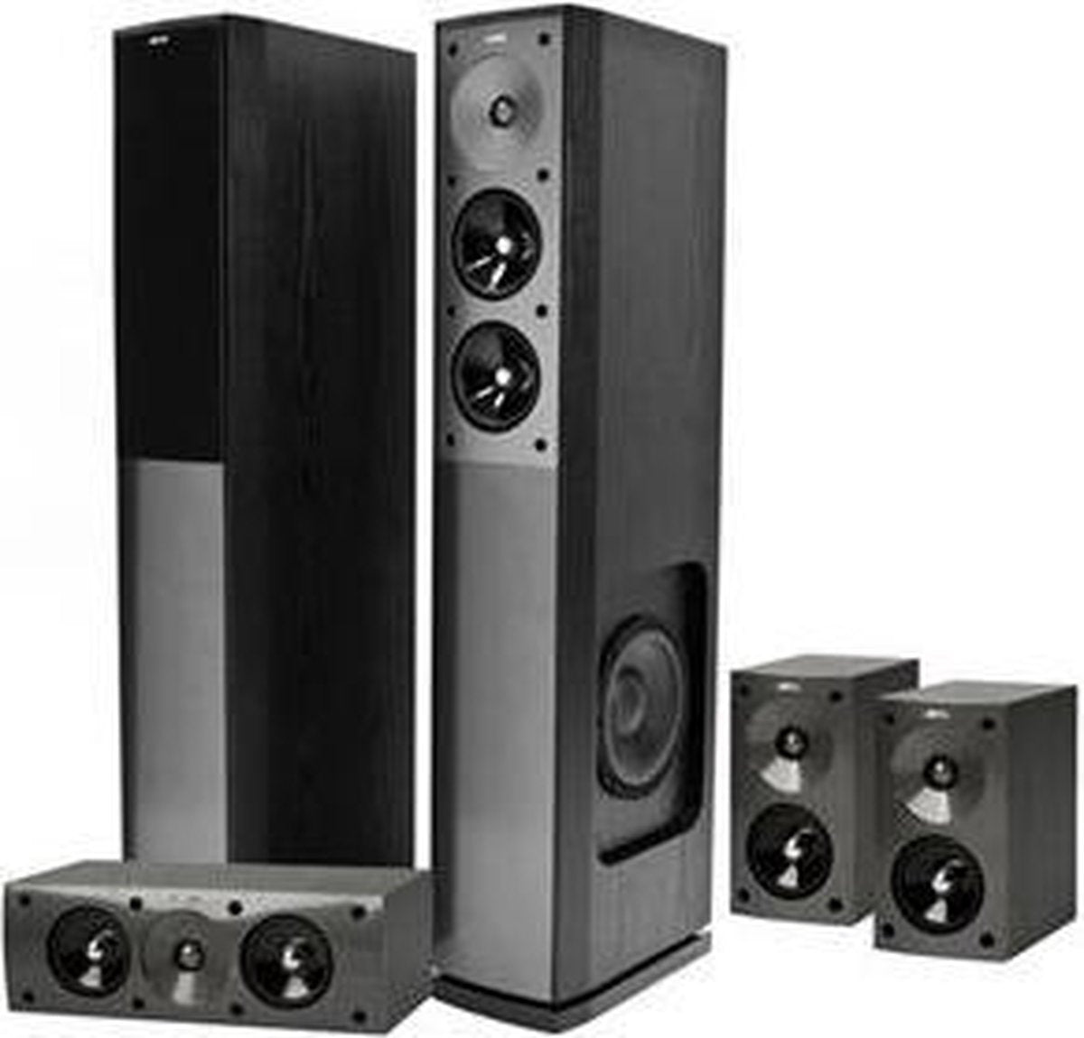 Jamo S606 HCS3 - Speakerset - Zwart