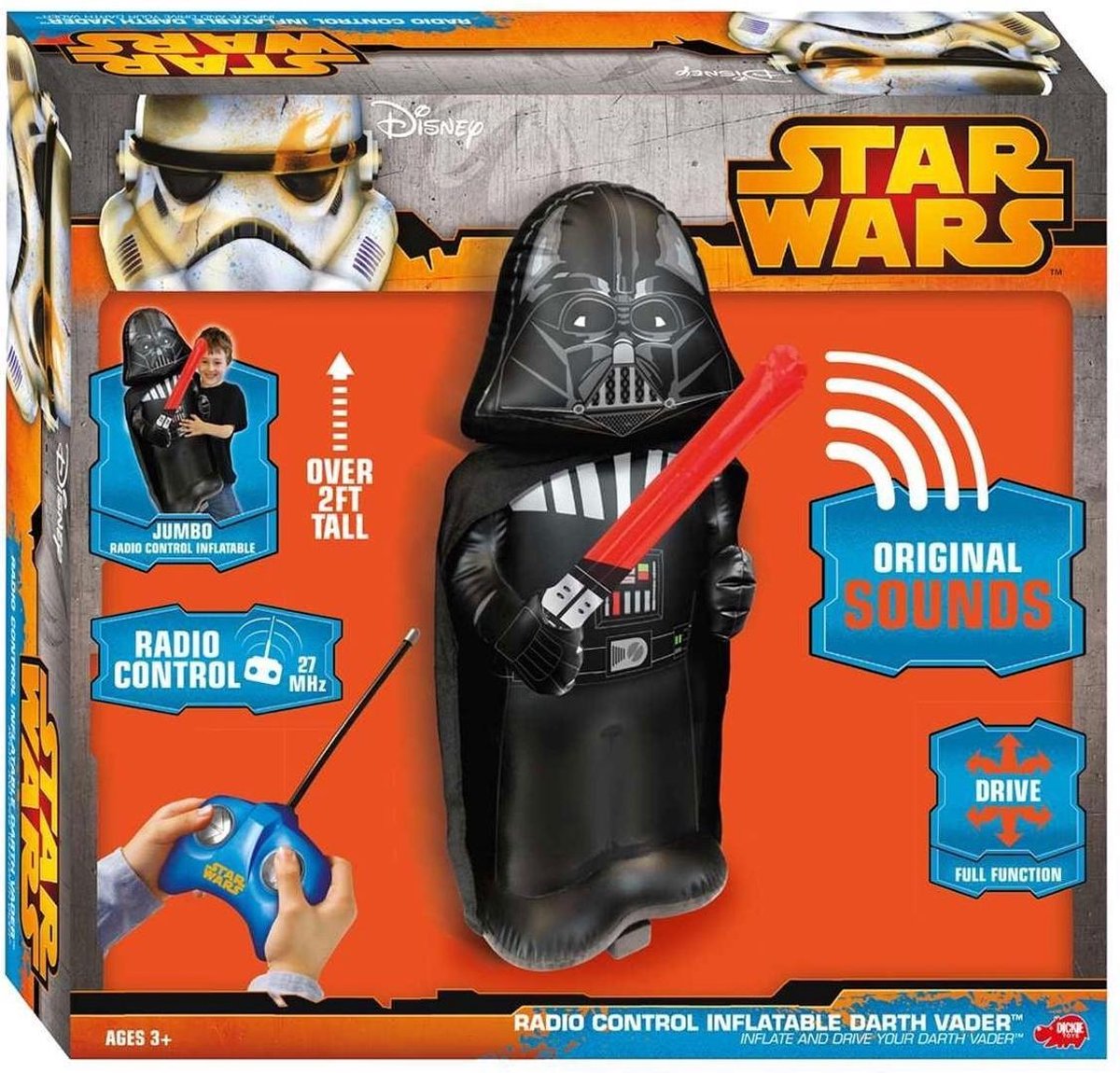Star Wars; Inflatable Radio Grafische bestuurbare  Darth Vader