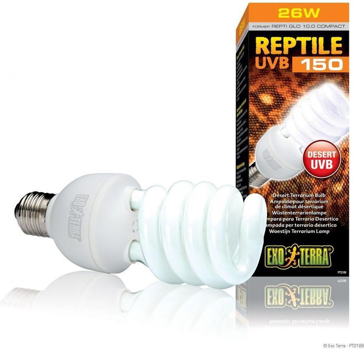 Exo Terra Reptile UVB 150 - Terrarium Verlichting - 25W