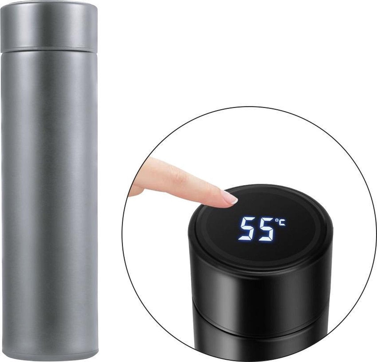 I-drink Thermosfles Met Display 0