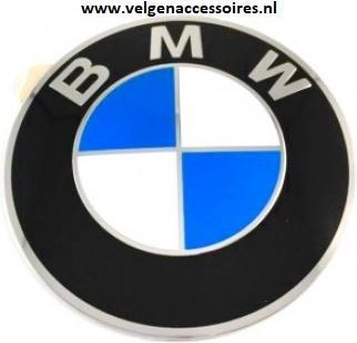 BMW naafdop stickers - set van 4 stuks - 65mm 36136767550