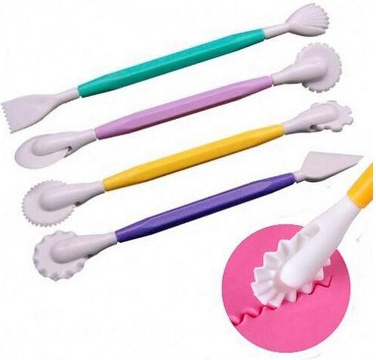 4-delige cake toolset - cupcake gereedschap - taarten decoreren