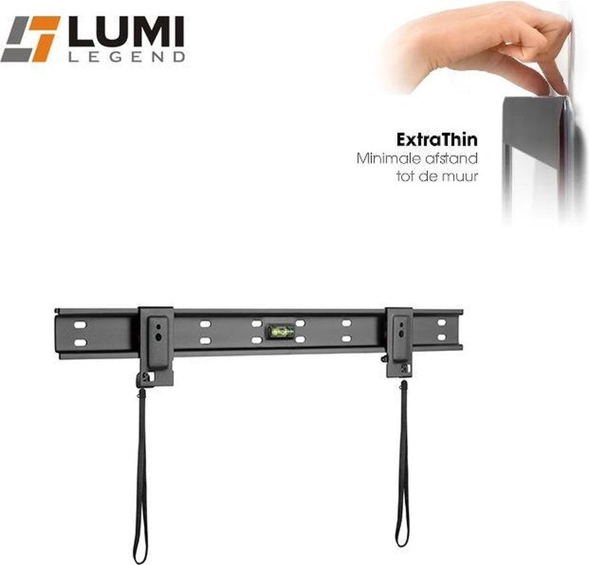 Brateck - Ultra slimline (15.mm) TV beugel voor 32" t/m 60" (Max 50.kg)