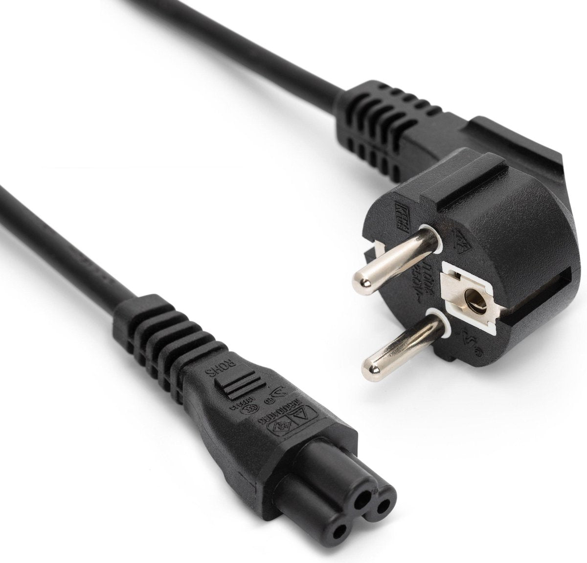 Bestekabels.nl Apparaatsnoer - C5 Kabel - Haakse stekker