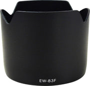 Zonnekap EW-83F voor Canon EF 24–70mm f/2.8L USM met 77mm filtermaat