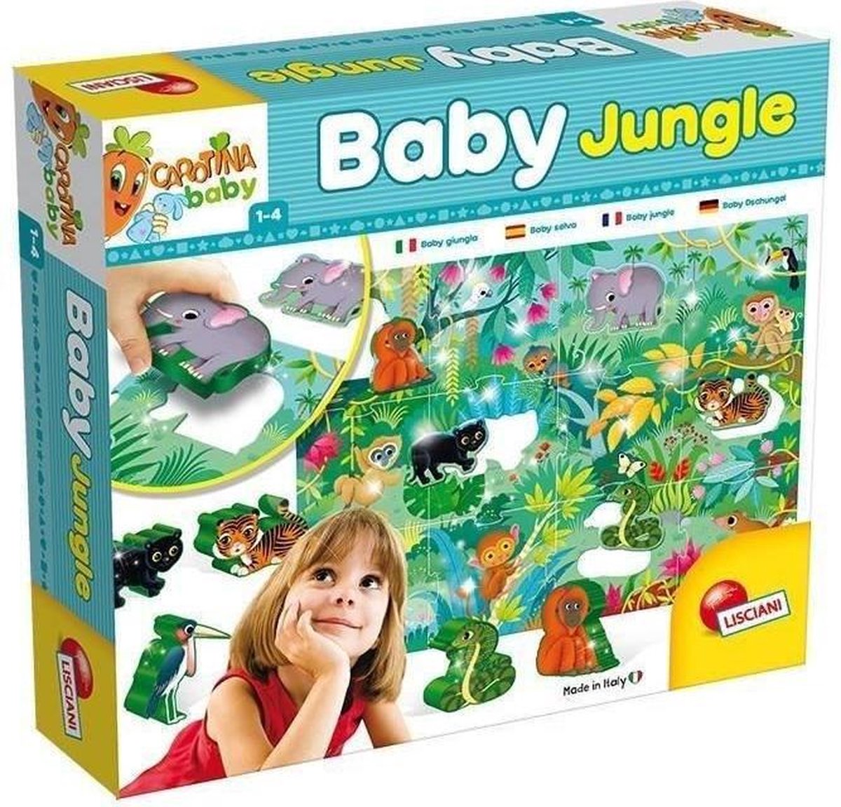 LISCIANI GAMES Puzzels De jungle
