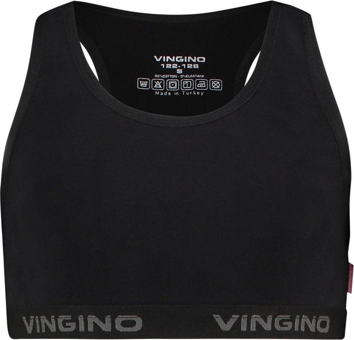 Vingino Basics Kinder Meisjes Onderhemd - Maat 104