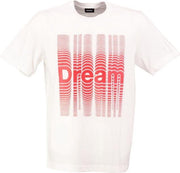 Diesel stevig zacht wit t-shirt - Maat  L