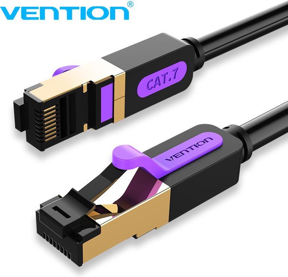 Vention Internet Kabel CAT 7 - SSTP LAN kabel - 10 GB/s & 600 MHz - 2 meter