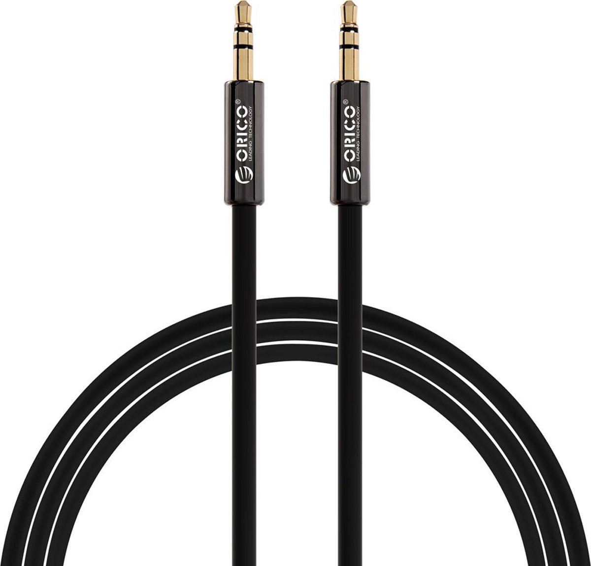 Orico 3.5mm audio jack kabel  Male - Male - 1M - Zwart