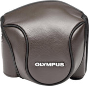 Olympus CSCH-118 lederen tas bruin