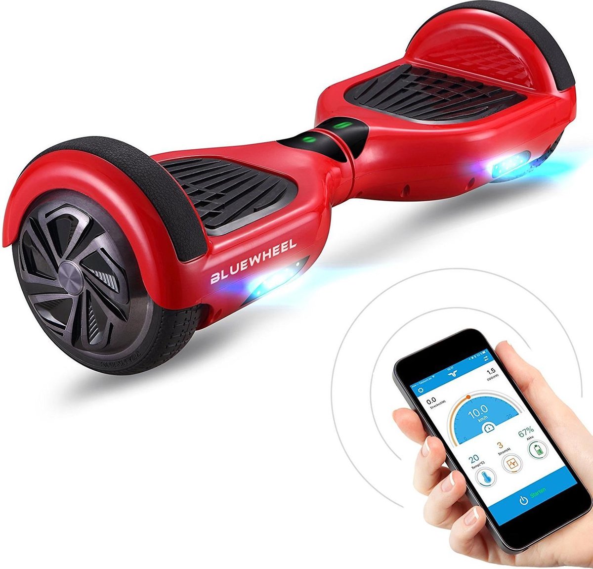 6.5”Premium Hoverboard Bluewheel HX310s-Duits kwaliteitsmerk-Bluetooth