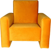 Ding Kinderfauteuil Jamie Velvet Oker