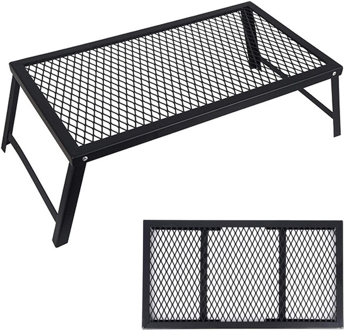 Robuuste campinggrill / barbecue grill - Inklapbaar barbecue - BBQ - minitafel - outdoor tafel - kampeer grill
