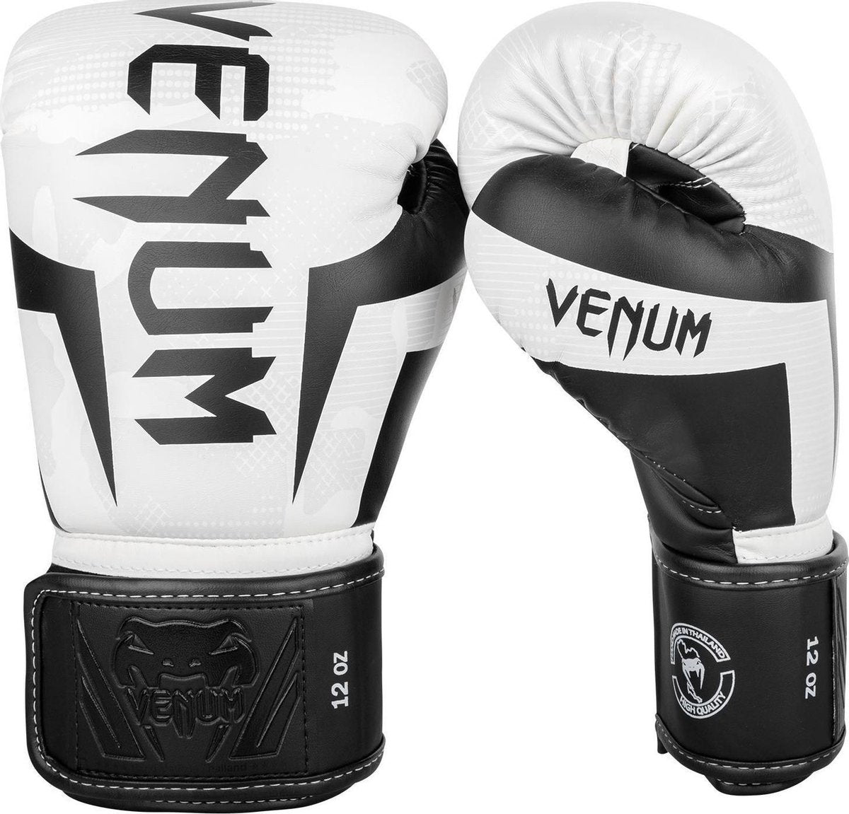 Venum Bokshandschoenen Elite Camo Wit Zwart Kies hier uw maat Bokshandschoenen: 16 OZ