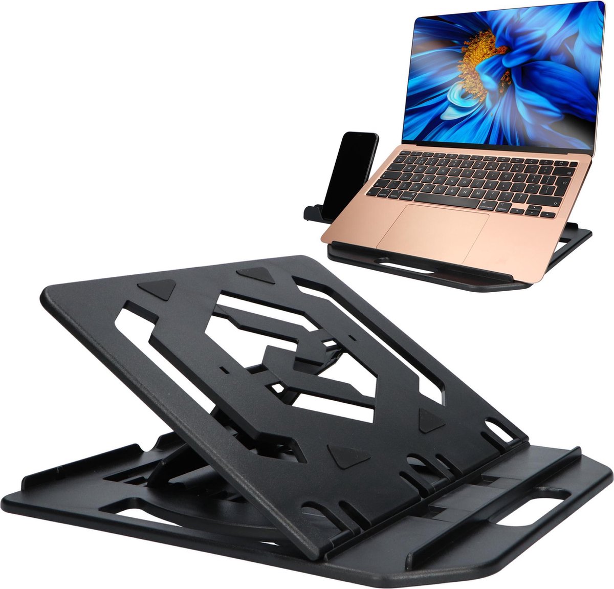 Klobe Ergonomische Laptopstandaard - Laptop Stand - Laptoptafel - 13 tot 20 inch - 28