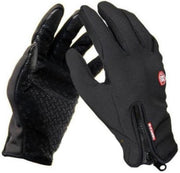 Kwalitatieve Extra Large Handschoenen - Wintersport - Schaatsen - Snowboarden - Skiën - Wielrennen - Uniseks - Zwart