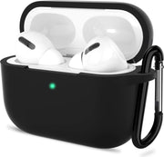 Shieldcase Case geschikt voor Airpods Pro silicone case - zwart