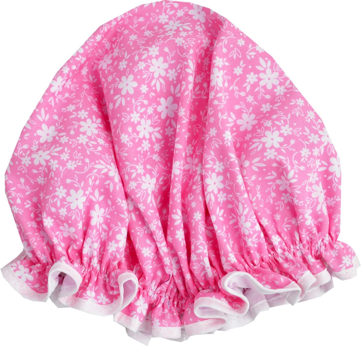 Vagabond Traditionele Engelse Douchemuts - Ditsy Pink
