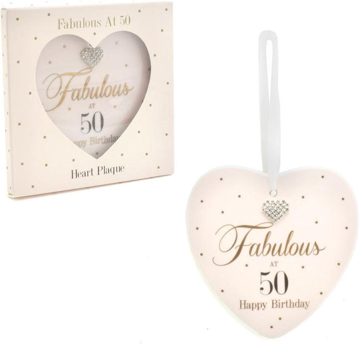 Leonardo - Mad Dots - Fabulous at 50 - Happy Birthday - Hart Hanger