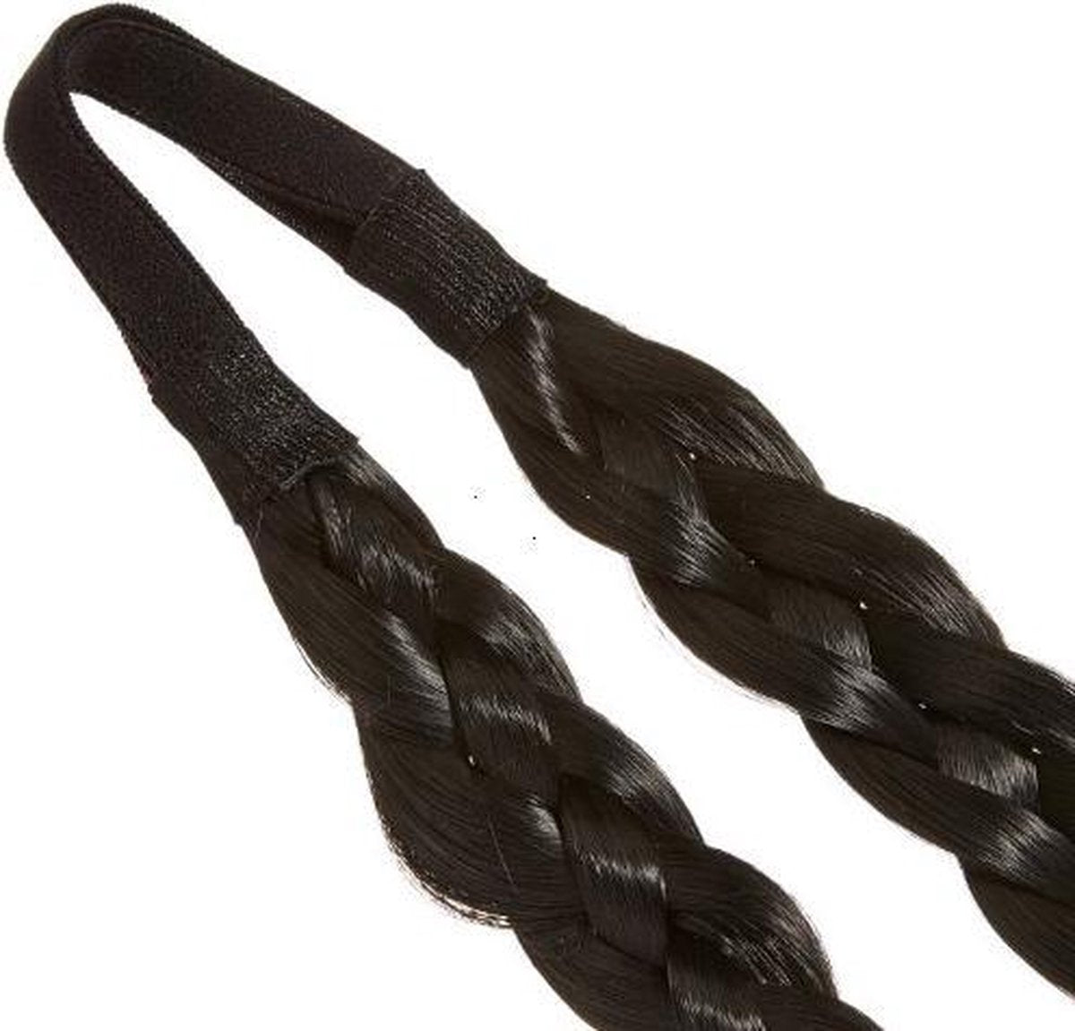 Fascia a doppia treccia Love Hair Extensions colore 1 - nero profondo