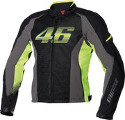 Dainese VR46 Air Jas zwart/fluor geel