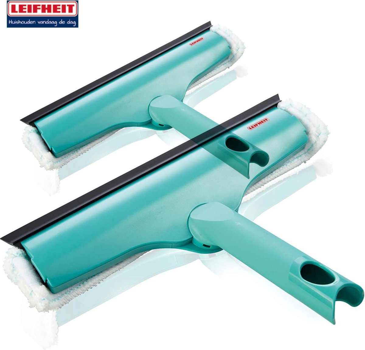 Leifheit - Raamwisser - 3 in 1 - Twee Stuks