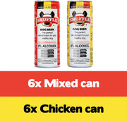 Snuffle Hondenbier Blik 6x Kip En 6x Mixed Smaak